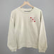 Tic Tac Toe Red Hearts (Left Chest)
