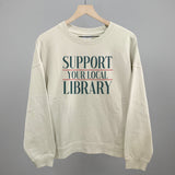 Support Your Local Library Serif