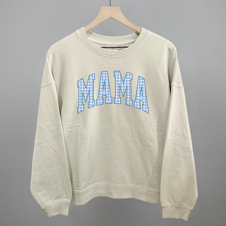 Mama Blue Gingham Arch