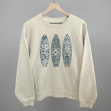 Blue Floral Surfboards