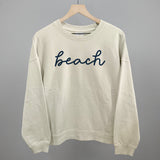 Beach (Blue Script)