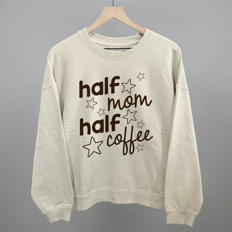 Half Mom Half Coffee Stars