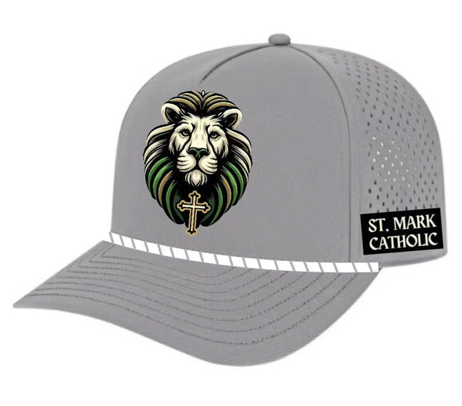 Lion Pride Ripstop Rope Hat with PVC Rubber Patch