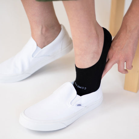 Combed Cotton No Show Socks