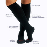 Recycled Cotton Compression Socks