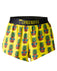 Men's Pineapple Express 2" Half Split Shorts (XS, S, M, L, XL)