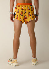 Men's Traffic Cones 2" Half Split Shorts (XS, S, M, L, XL)