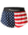 Women's USA 1.5" Split Shorts (Stars & Stripes) XXS XS S M L XL