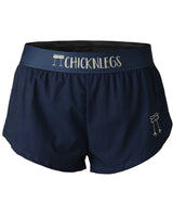Women's Navy Blue 1.5" Split Shorts