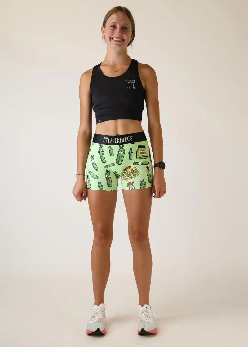 Women's Pickles 3" 2-Pocket Compression Shorts XS-XL
