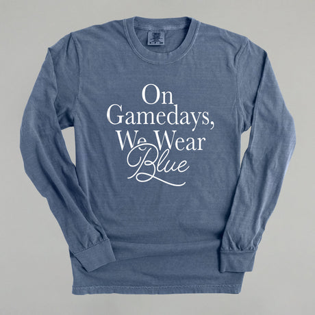 On Gamedays, We Wear Blue