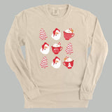Christmas Tree Cake Santa