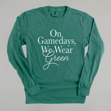 On Gamedays, We Wear Green