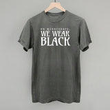 On Wednesdays, We Wear Black