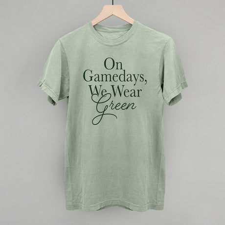 On Gamedays, We Wear Green