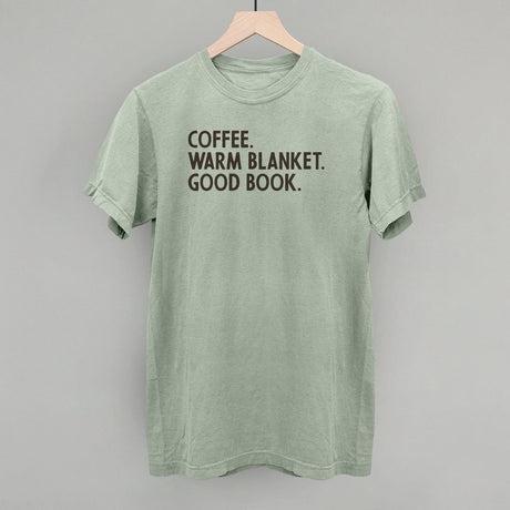 Coffee Warm Blanket Good Book