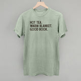 Hot Tea Warm Blanket Good Book