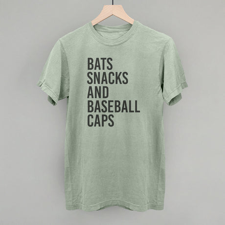 Bats, Snacks, And Baseball Caps