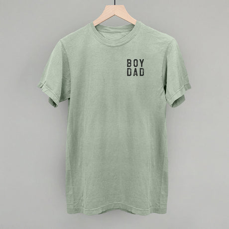 Boy Dad Block Letters (Left Chest)
