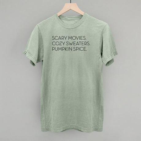 Scary Movies, Cozy Sweaters, Pumpkin Spice