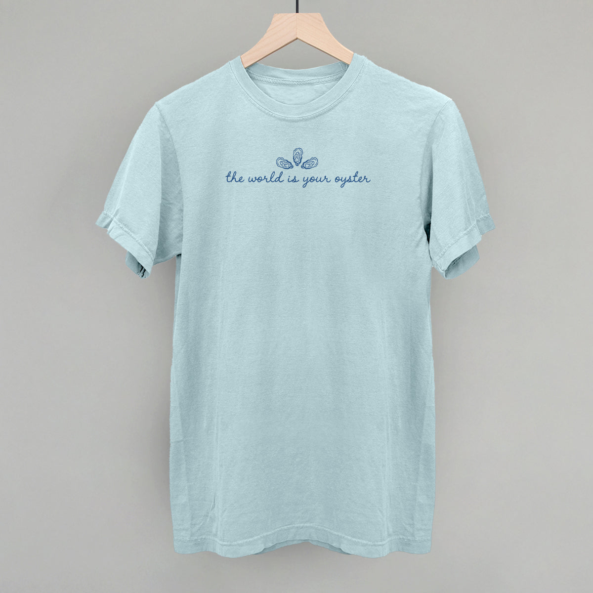 The World Is Your Oyster (Blue)