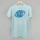 Floral Football Blue