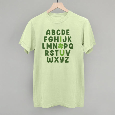 I Love You Clover Alphabet
