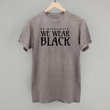 On Wednesdays, We Wear Black