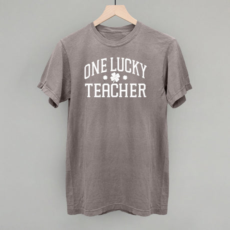 One Lucky Teacher (White)