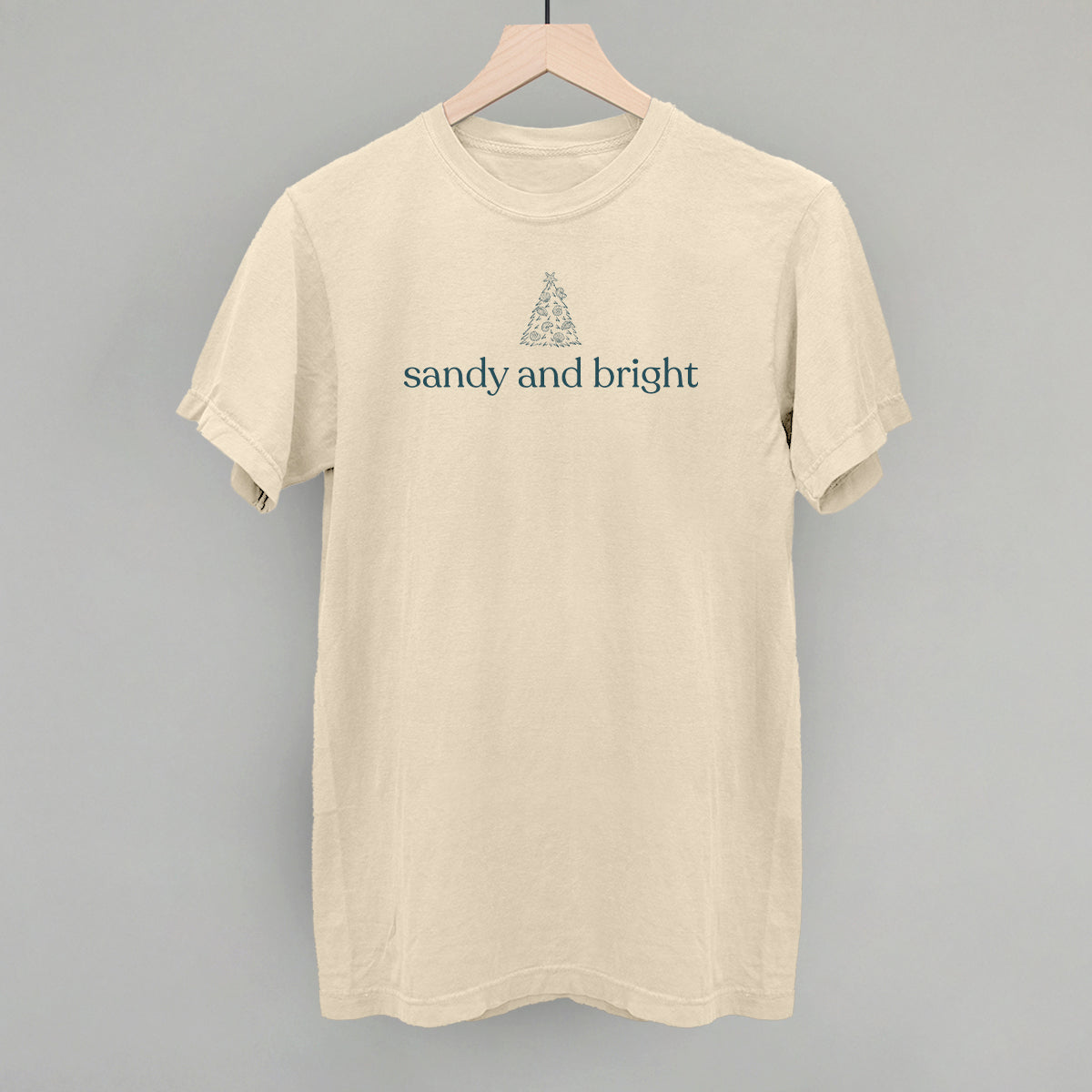 Sandy And Bright Seashell Tree