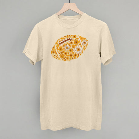 Floral Football Yellow