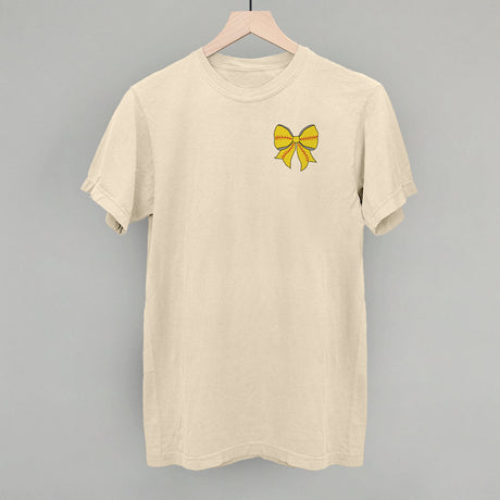 Softball Bow (Left Chest Print)