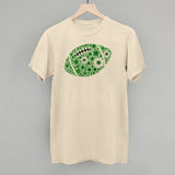 Floral Football Green
