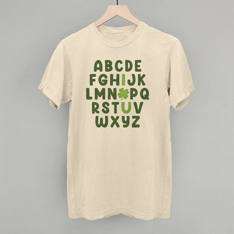 I Love You Clover Alphabet