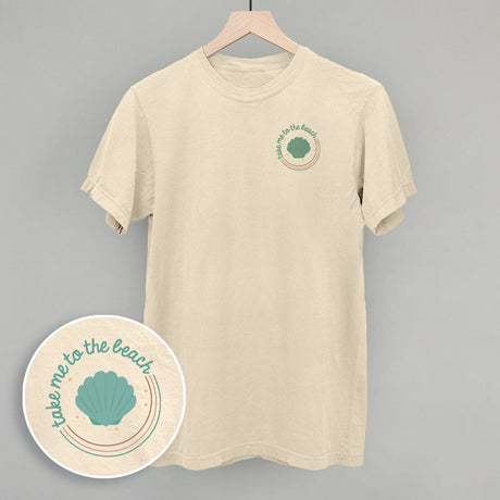 Take Me To The Beach Seashell (Left Chest)