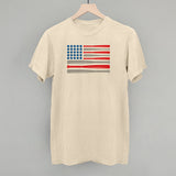 Baseball American Flag