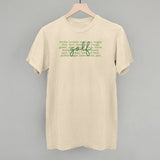 Golf Terms With Script