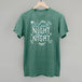 Silent Night Holy Night Blue & White Doodles
