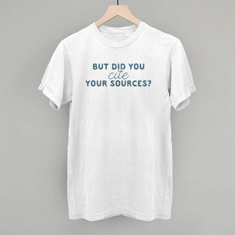 But Did You Cite Your Sources?