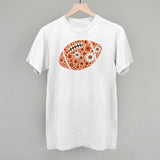 Floral Football Orange