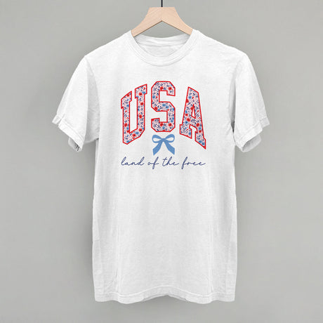 USA Floral Arch + Bow