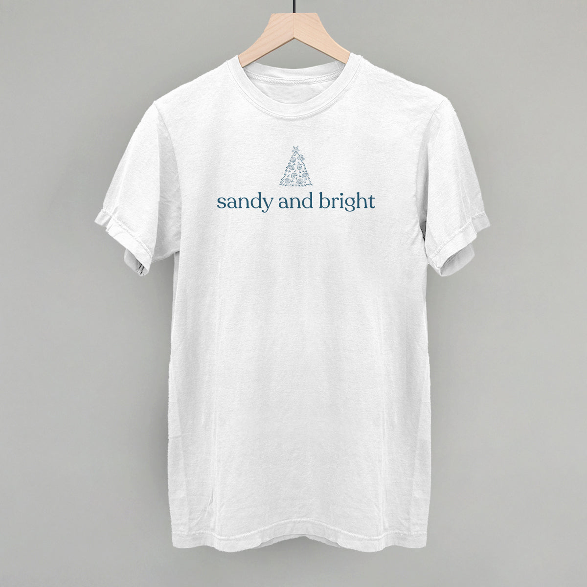 Sandy And Bright Seashell Tree