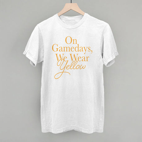 On Game Days, We Wear Yellow
