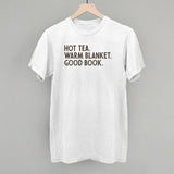 Hot Tea Warm Blanket Good Book