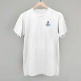Anchor Doodle (Navy Blue) (Left Chest)