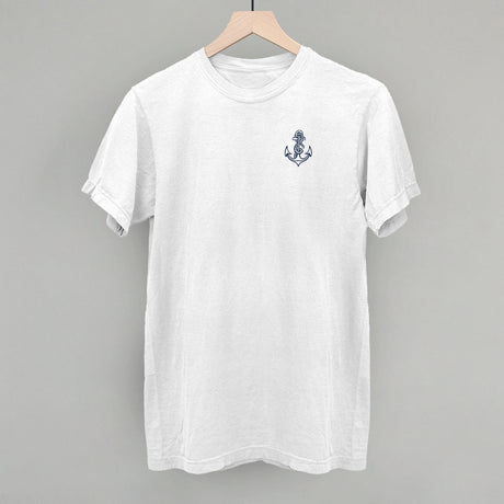 Anchor Doodle (Navy Blue) (Left Chest)