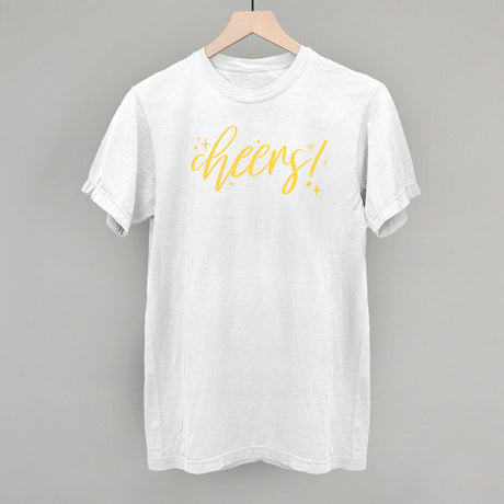 Cheers Gold Script + Sparkles