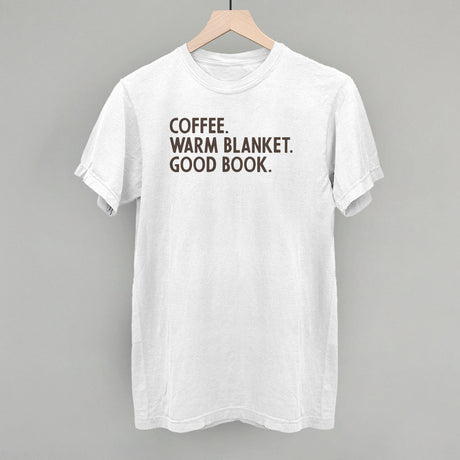 Coffee Warm Blanket Good Book