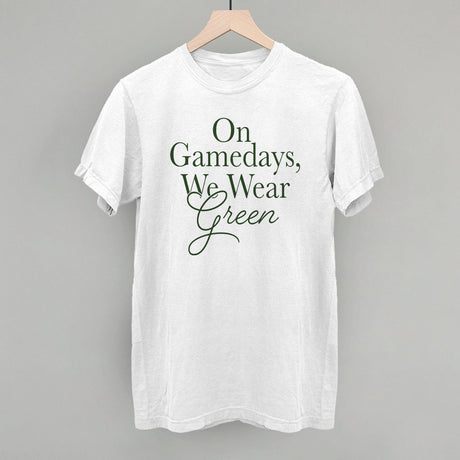 On Gamedays, We Wear Green
