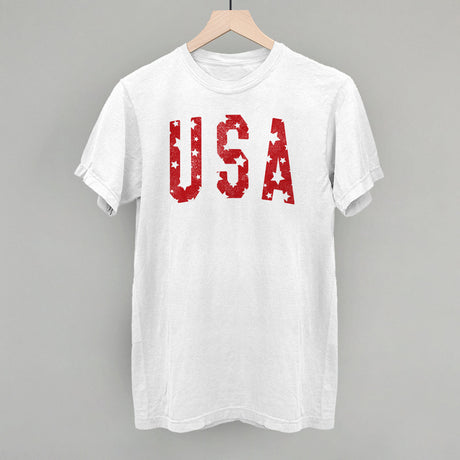USA Distressed Stars